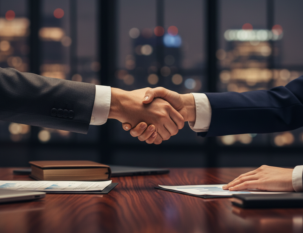 AiroVista broker discussing helicopter acquisition with a client